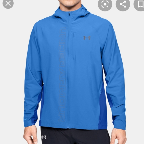 NWT Men's size L Under Armour running jacket - Picture 1 of 14